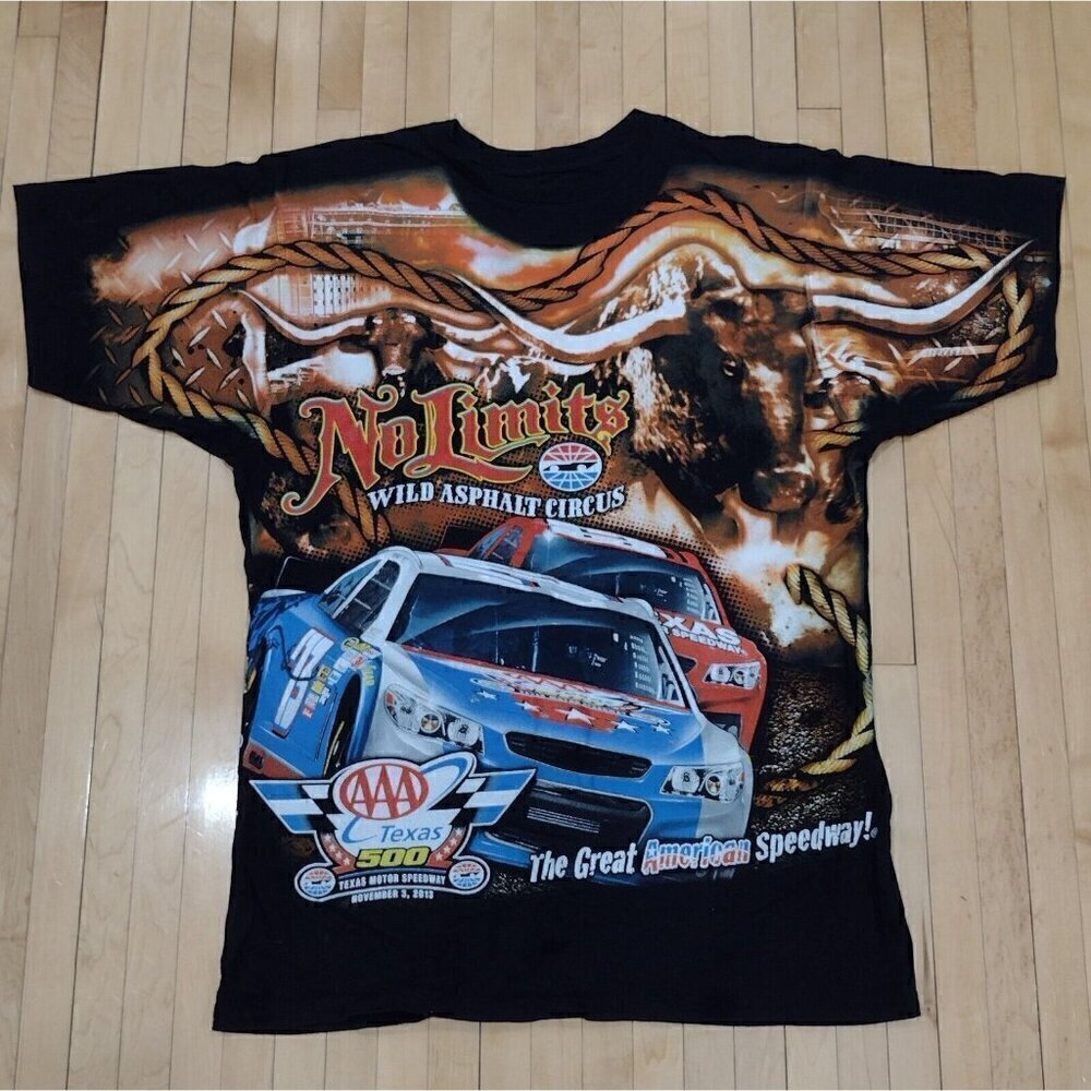Chase Authentics Nascar No Limits 2013 AAA Texas Speedway All Over Print T Shirt